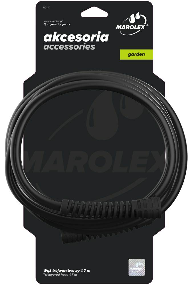 MAROLEX-SCHLAUCH MIT MUTTERN 170 cm