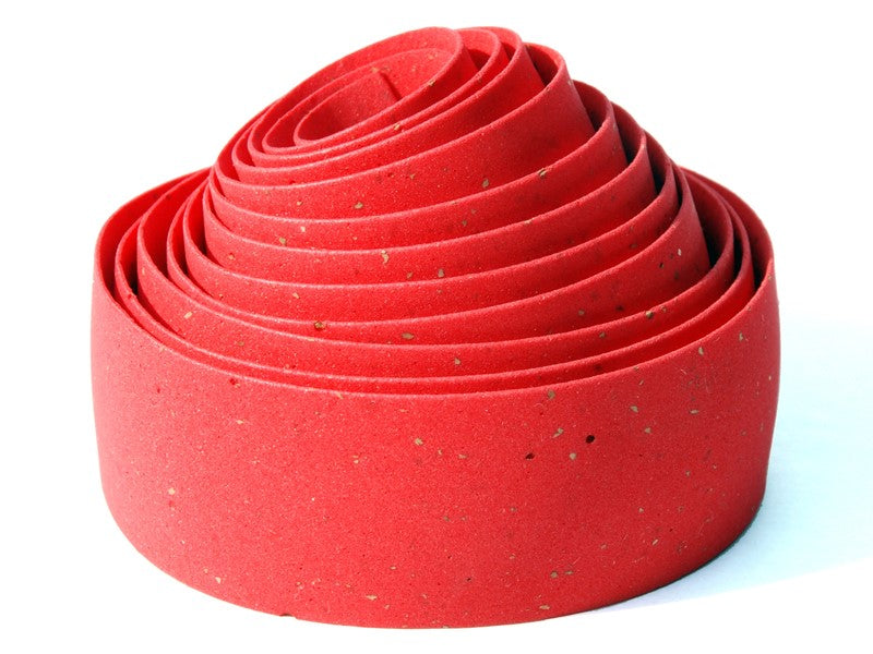 BIKE RIBBON CORK GEL Lenkerband, 2,5 mm dick, rot