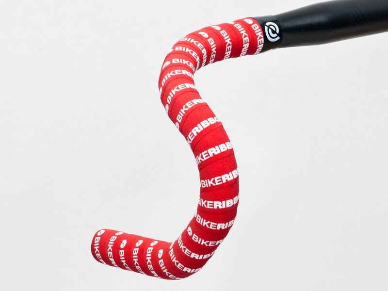 BIKE RIBBON SCRUB Lenkerband, 2,5 mm dick, rotes Öko-Leder