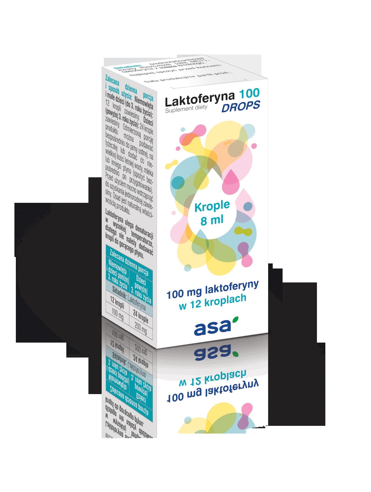 ASA - Lactoferrin 100 Tropfen, 8 ml