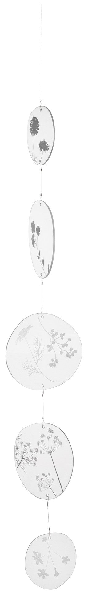 RÄDER Dekorative Kette Glasringe 80 cm