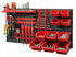 KISTENBERG ARBEITSBRETT MIT TABLETTEN SCHWARZ 80x40cm 2ST ROT