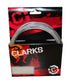 CLARK'S PRE LUBE CARBON Mtb Bremsenset Silber Carbon Armierung