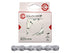 CLARKS C8AR Fahrradkette, 8-Gang, 116 Glieder, 1/2"x3/32", Glieder, Korrosionsschutz, Silber