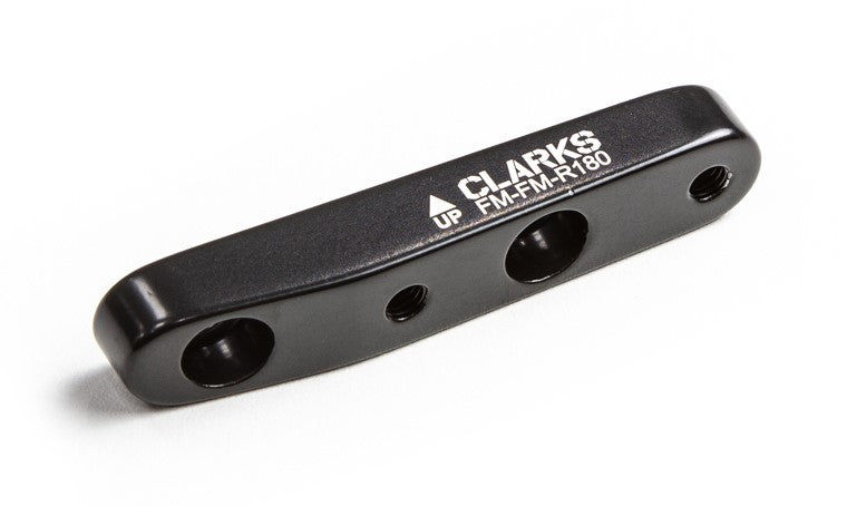 CLARKS 180-mm-Scheibenbremsen-Montageadapter, flache Montage auf flache Montage, hinten