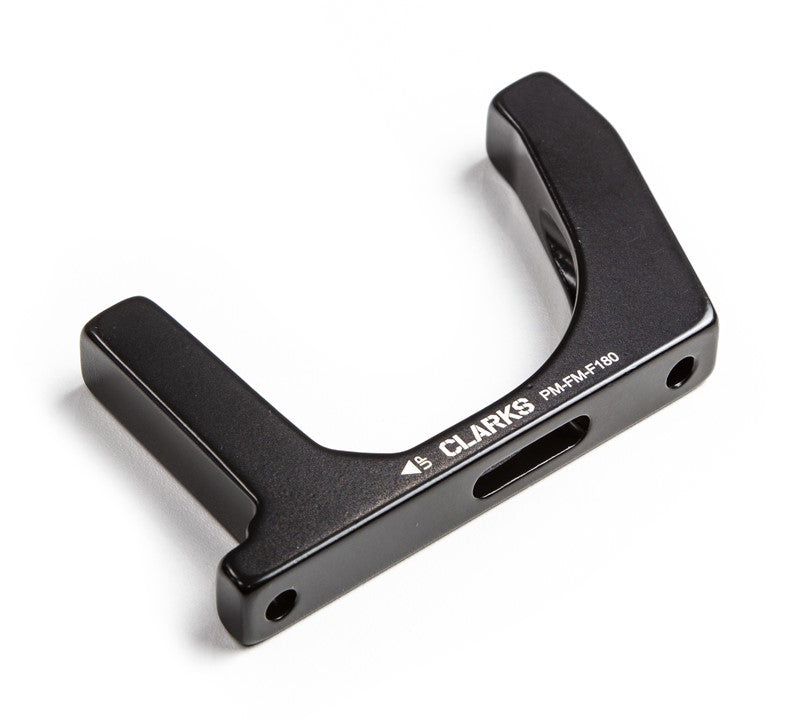CLARKS 180-mm-Scheibenbremsen-Montageadapter, Postmount auf Flat Mount, vorne