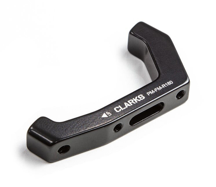 CLARKS 180-mm-Scheibenbremsen-Montageadapter, Post-Mount auf Flat-Mount, hinten
