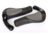 CLARKS CE-311 Lenkergriffe, LOCK-ON, ergonomisch, schwarz und grau, abnehmbare Ecken