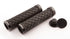 CLARKS CLO-276 Lenkergriffe, LOCK-ON, Schwarz mit Diamanten, Schwarze Ringe
