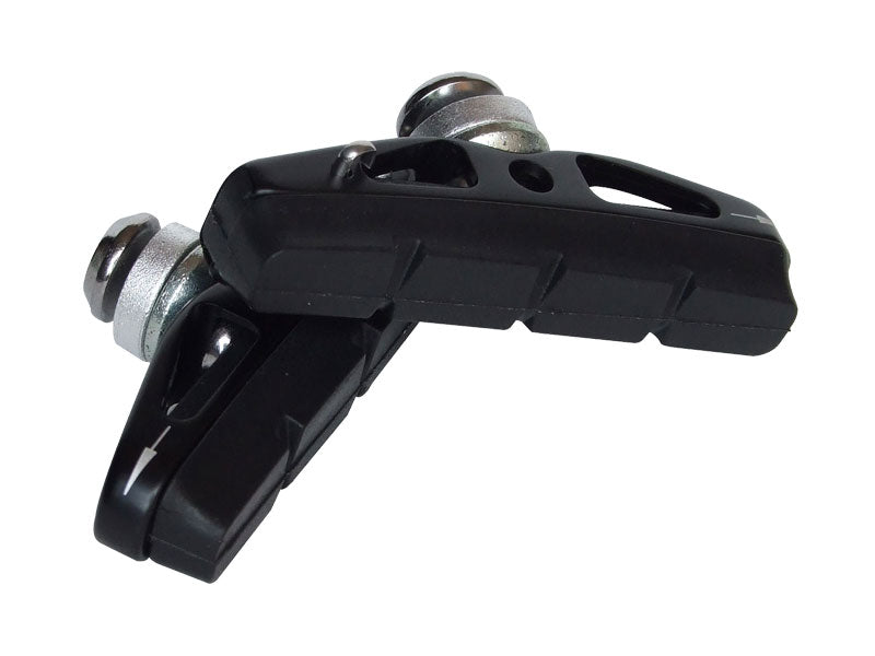 CLARKS CNC-500C Bremsbeläge für Shimano/Campagnolo, 55 mm, trockene Bedingungen, Straße, leichtes CNC-Gehäuse, schwarz