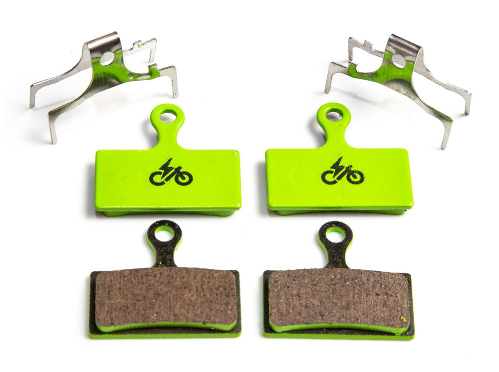 CLARKS Bremsbeläge für E-BIKE SHIMANO (Shimano,Clarks M1,M2(L),M3,CMD-22,22FM,CHM-8,M987,988,975,965,675), Halbmetallisch