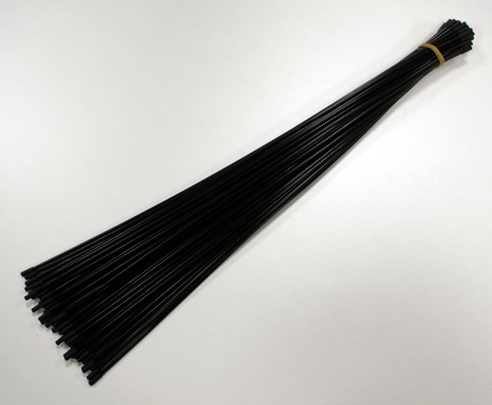 CLARK'S SP4 Schaltwerkgehäuse mit Teflon 4 mm x 300 mm + 2 CX20-Spitzen, schwarz, Packung mit 50 Stück.