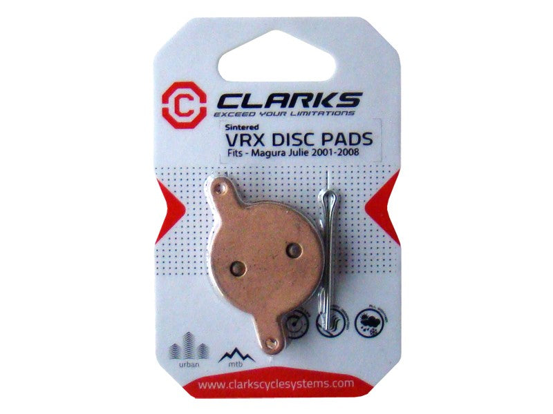 CLARKS Bremsbeläge für MAGURA (Magura Julie 2001-2008), gesintert