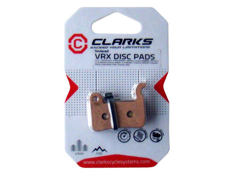 CLARKS Bremsbeläge für SHIMANO (Shimano XTR 2007 (M965-M966), Saint, Deore LX 2005. Clarks HDB540, 600, 790, CMD-24), gesintert