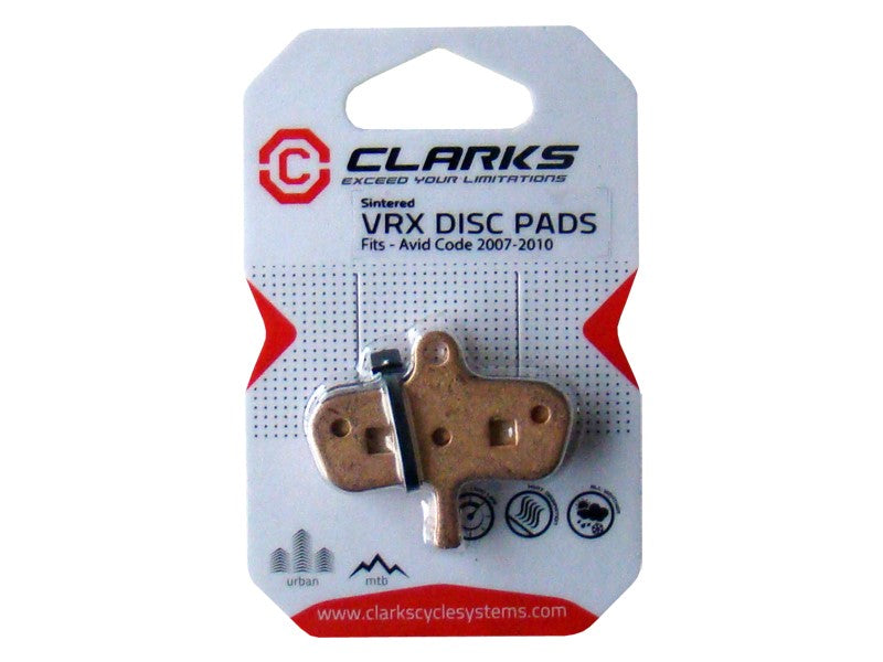 CLARKS Bremsbeläge für AVID/SRAM (Avid Code), gesintert