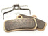 CLARKS Bremsbeläge für SHIMANO (Shimano New Saint, M180-M820/ Zee M640, Clarks M4), gesintert