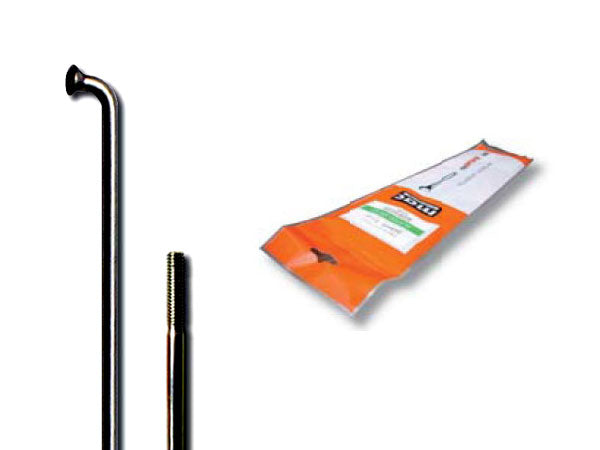 CNSPOKE 134T Speichen 2,3-2,3-2,0 Edelstahl 286mm schwarz 72 Stk.