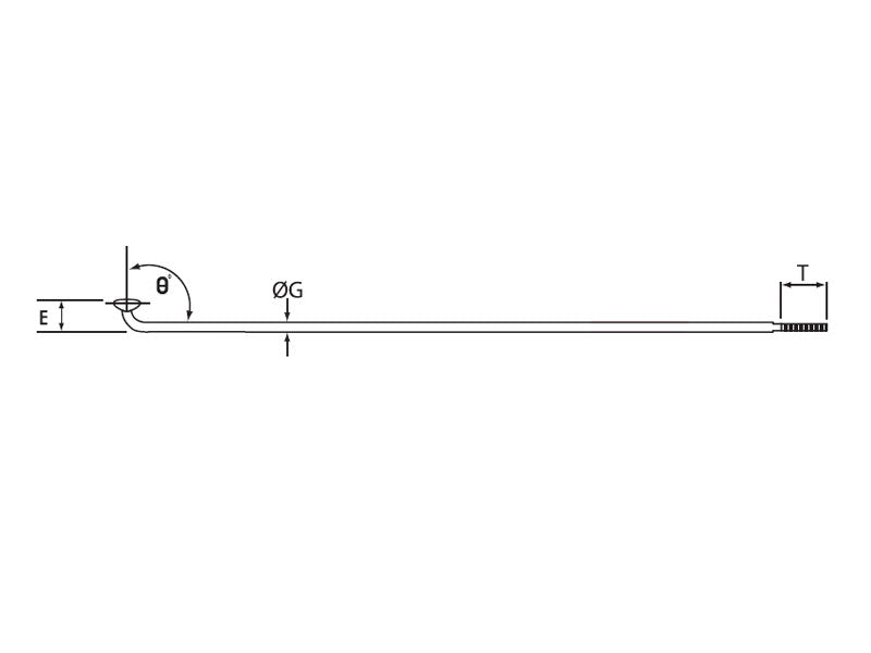CNSPOKE 134T Speichen 2,3-2,3-2,0 Edelstahl 294mm Silber 72 Stk.