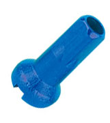 CNSPOKE AN12 Nippel, Aluminium 12mm, Blau 144 Stk.