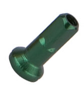 CNSPOKE AN12 Nippel, Aluminium 12mm, Grün 144 Stk.