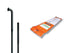 CNSPOKE DB474 Speichen 2,0-1,5-2,0 Edelstahl 258mm schwarz 36 Stk.