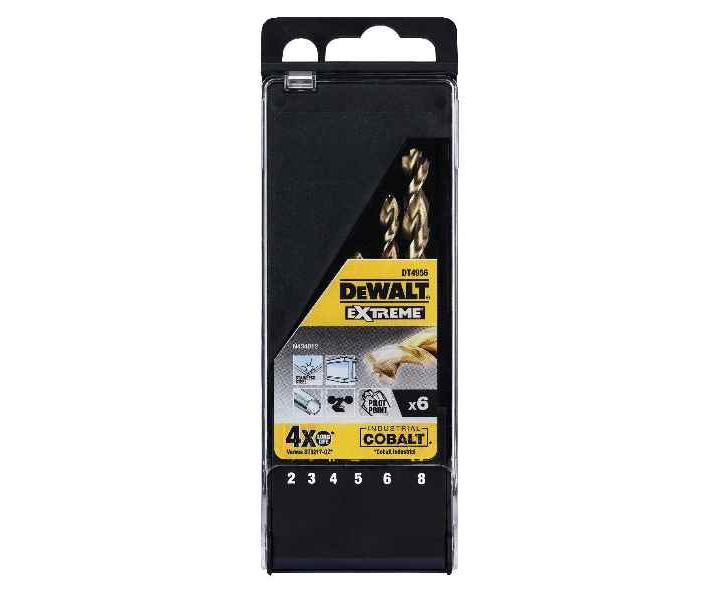 DEWALT KOBALT BOHRER BOHRER-SET 6-tlg.