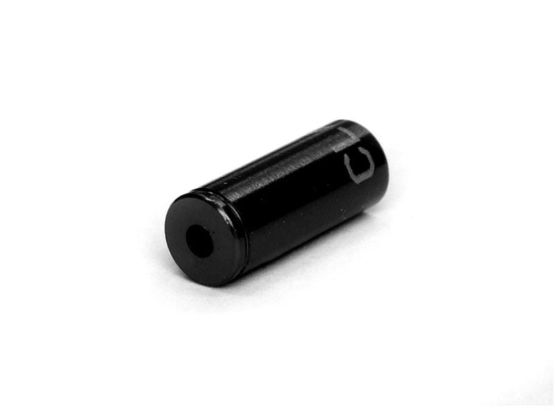 CLARK'S Bremsaußenkappe 5mm CNC Aluminium 100 Stück schwarz