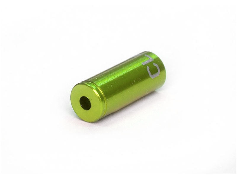 CLARK'S Bremsaußenkappe 5mm CNC Aluminium 100 Stück grün