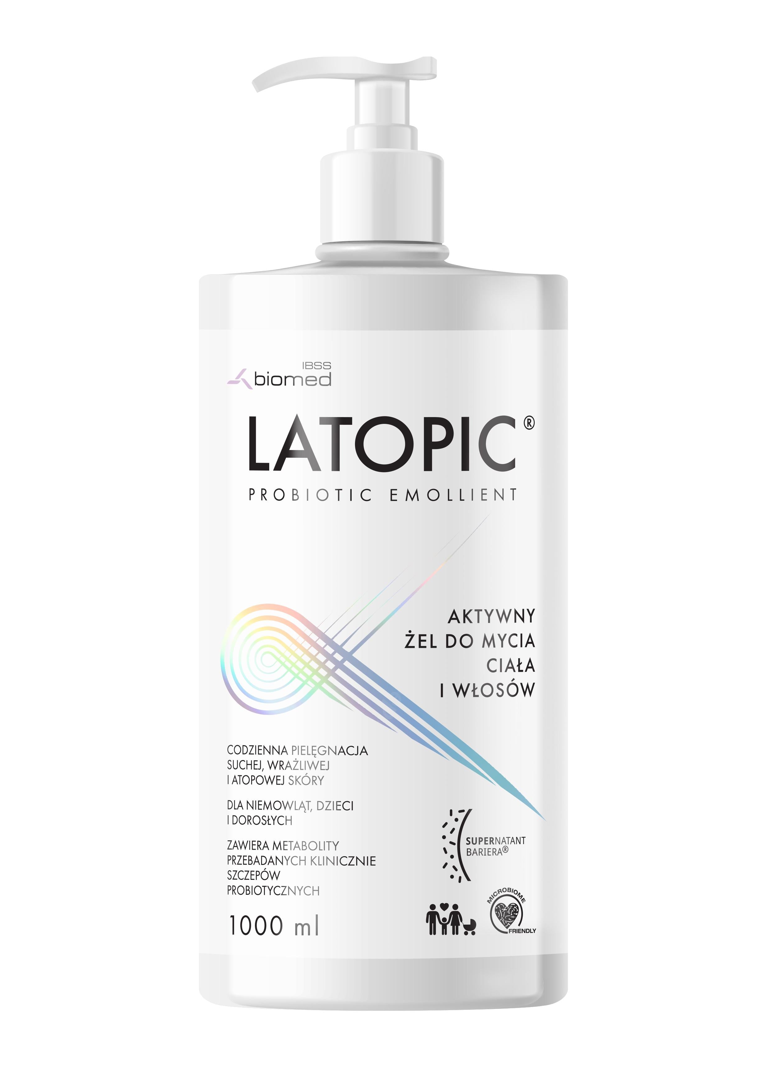 IBSS BIOMED - Latopic Körper- und Haarwaschgel 1000 ml