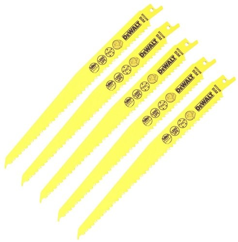 DEWALT RECIMER SÄGEBLATT 228x4,2mm S1111VF HOLZ / 5 Stk.