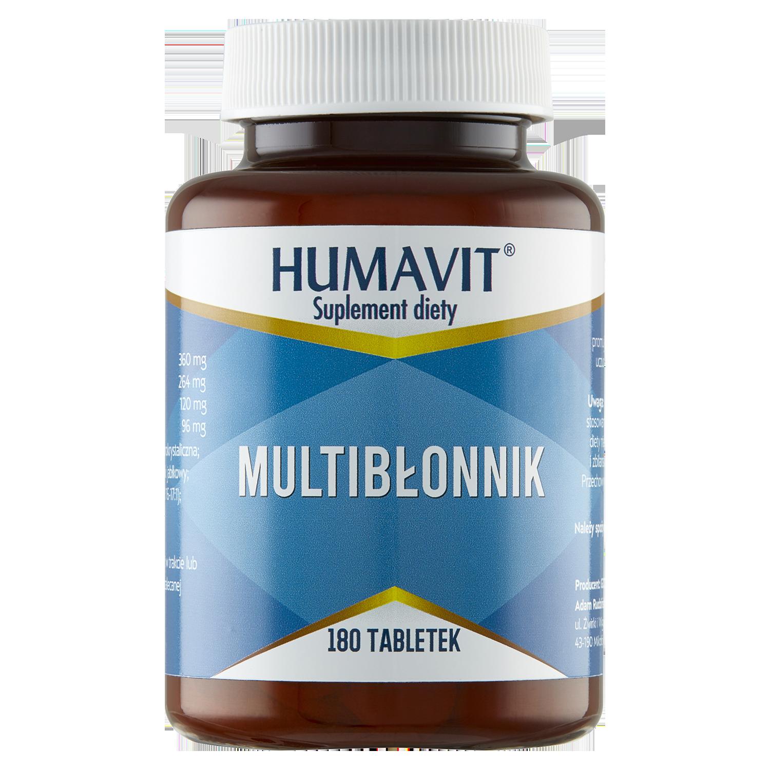 GOLDSTUDIO - Humavit Multi-Fiber 180 Tabletten