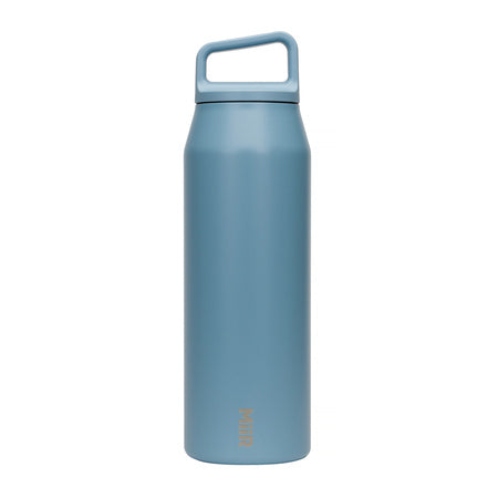 MiiR Thermosflasche Wide Mouth Bottle Grau Blau  590 ml