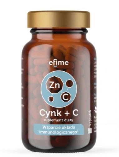 EKAMEDICA - Efime, organische Zinkverbindung + Vitamin C, 90 Kapseln