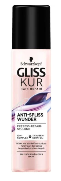 GLISS KUR - Gliss Kur, Anti Spliss, Express Conditioner, 200 ml