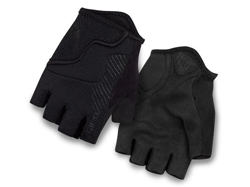 GIRO BRAVO JR Junior-Handschuhe, kurze Finger, monoschwarz, Größe. XS (Handumfang bis 142 mm / Handflächenlänge bis 155 mm)