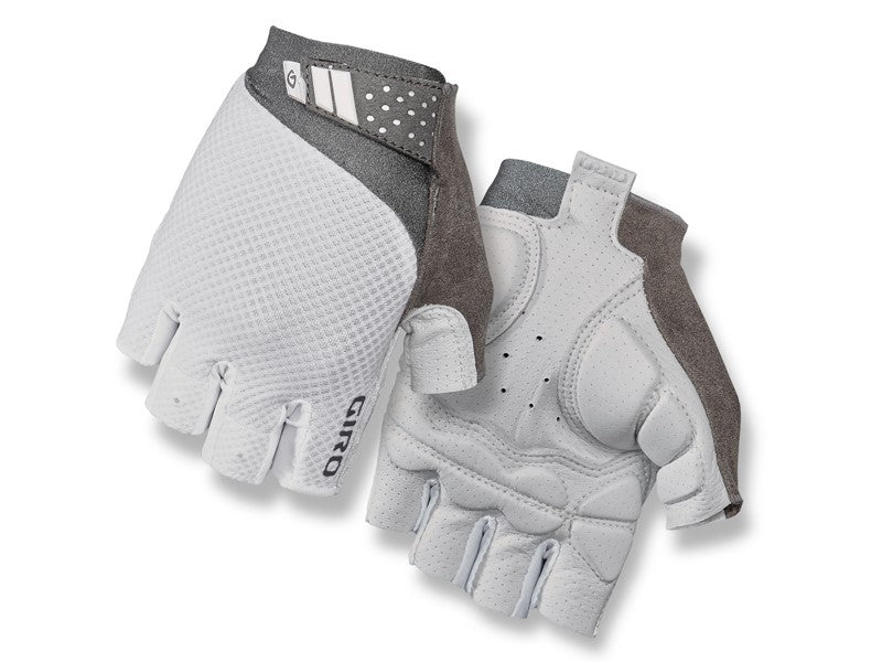 GIRO MONICA II GEL Damenhandschuhe Kurzfinger weiß Größe. L (Handumfang 190-204 mm / Handlänge 185-195 mm)