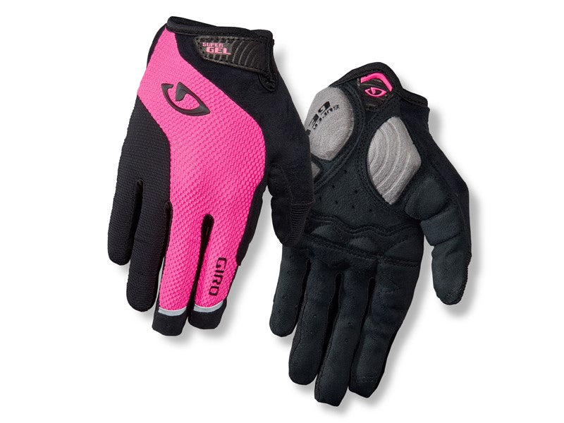 GIRO STRADAMASSA SGEL LF Damenhandschuhe Langfinger leuchtend rosa Größe. S (Handumfang 155-169 mm / Handlänge 160-169 mm)