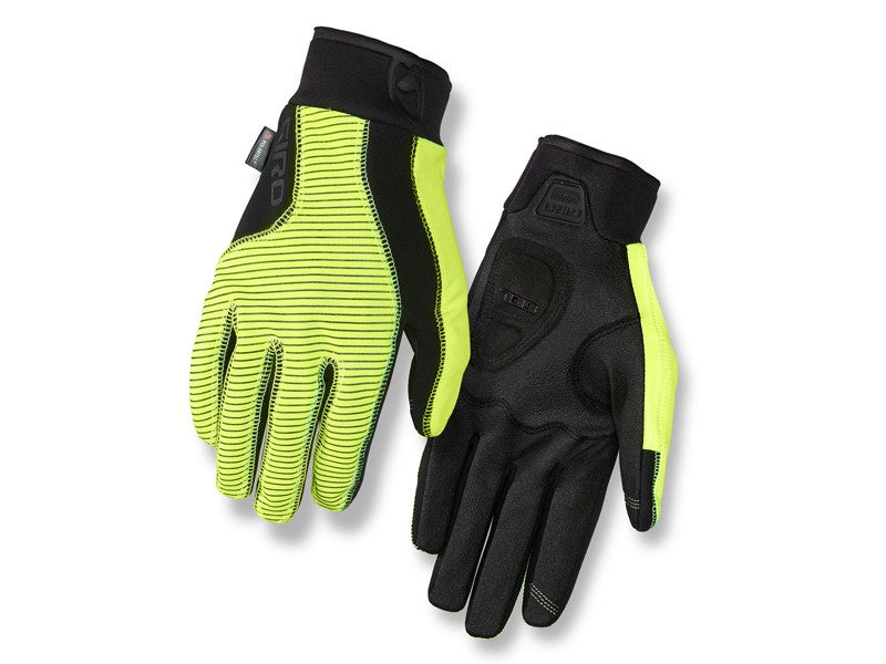 GIRO BLAZE 2.0 Winterhandschuhe Langfinger Highlight Gelb Schwarz Größe. XXL (Handumfang ab 267 mm / Handlänge ab 211 mm)