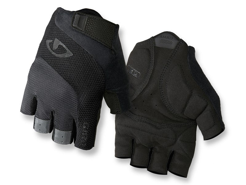 GIRO BRAVO GEL Herrenhandschuhe Kurzfinger schwarz Größe. M (Handumfang 203-229 mm / Handlänge 181-188 mm)