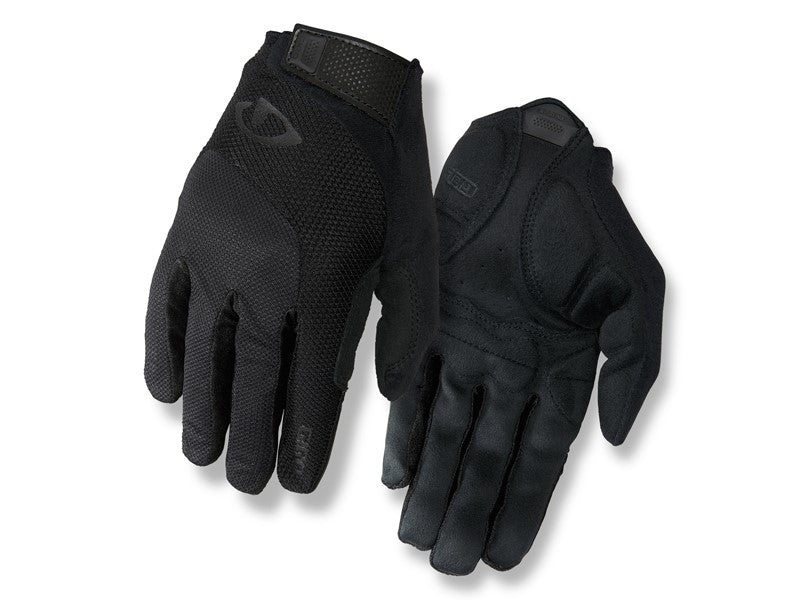 GIRO BRAVO GEL LF Herrenhandschuhe Langfinger schwarz Größe. M (Handumfang 203-229 mm / Handflächenlänge 181-188 mm)