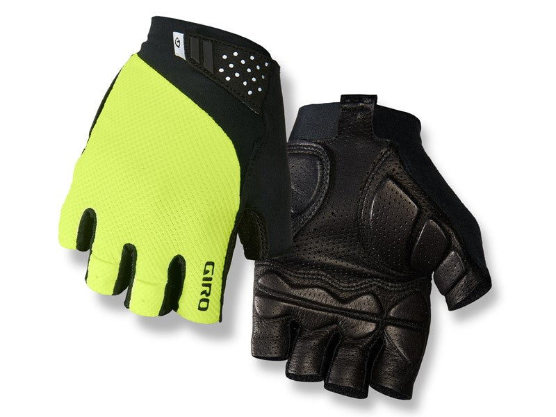 GIRO MONACO II GEL Herrenhandschuhe, kurze Finger, Highlight-Gelb, Größe. S (Handumfang 178-203 mm / Handlänge 175-180 mm)