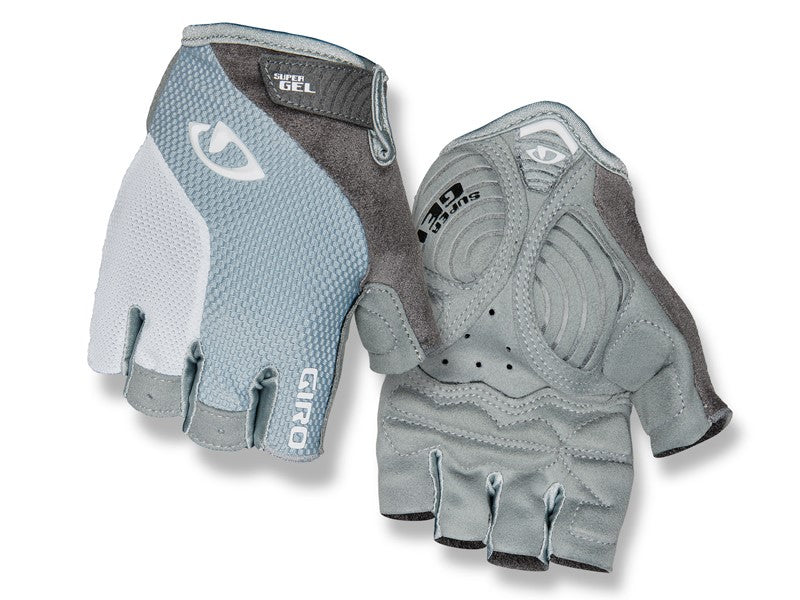 GIRO STRADAMASSA SGEL Damenhandschuhe, Kurzfinger, Titangrauweiß, Größe. S (Handumfang 155-169 mm / Handlänge 160-169 mm)