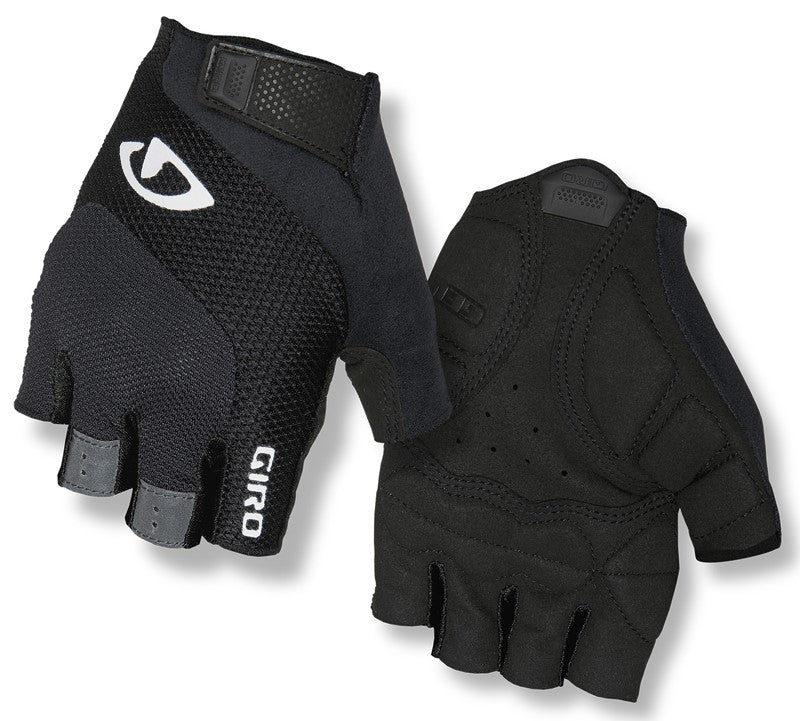 GIRO TESSA GEL Damenhandschuhe Kurzfinger schwarz Größe. XL (Handumfang 205-210 mm / Handlänge 196-205 mm)