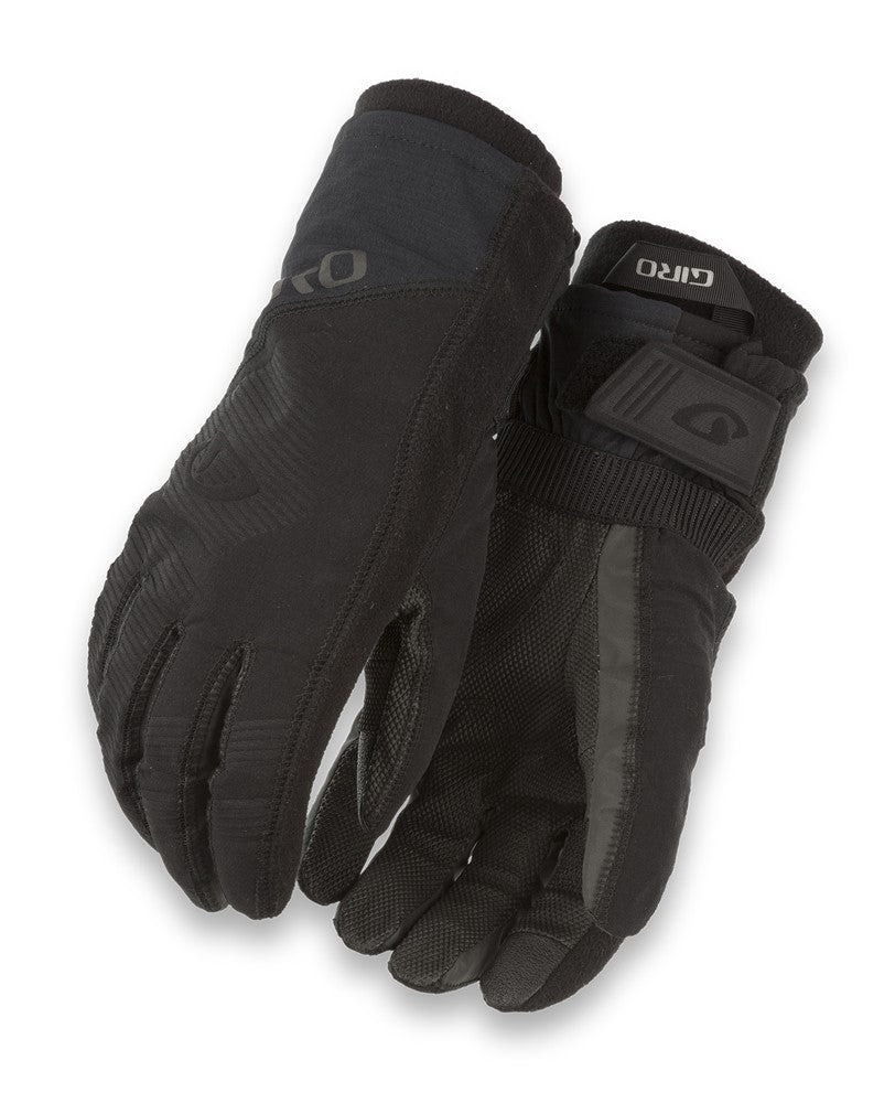 GIRO PROOF Winterhandschuhe Langfinger schwarz Größe. L (Handumfang 229-248 mm / Handlänge 189-199 mm)