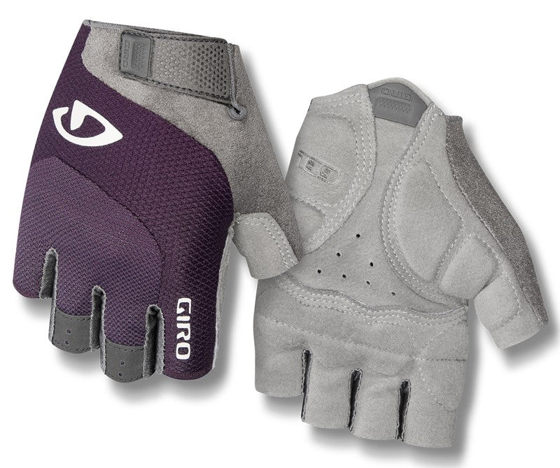 GIRO TESSA GEL Damenhandschuhe Kurzfinger staubiges Lila Größe. XL (Handumfang 205-210 mm / Handlänge 196-205 mm)