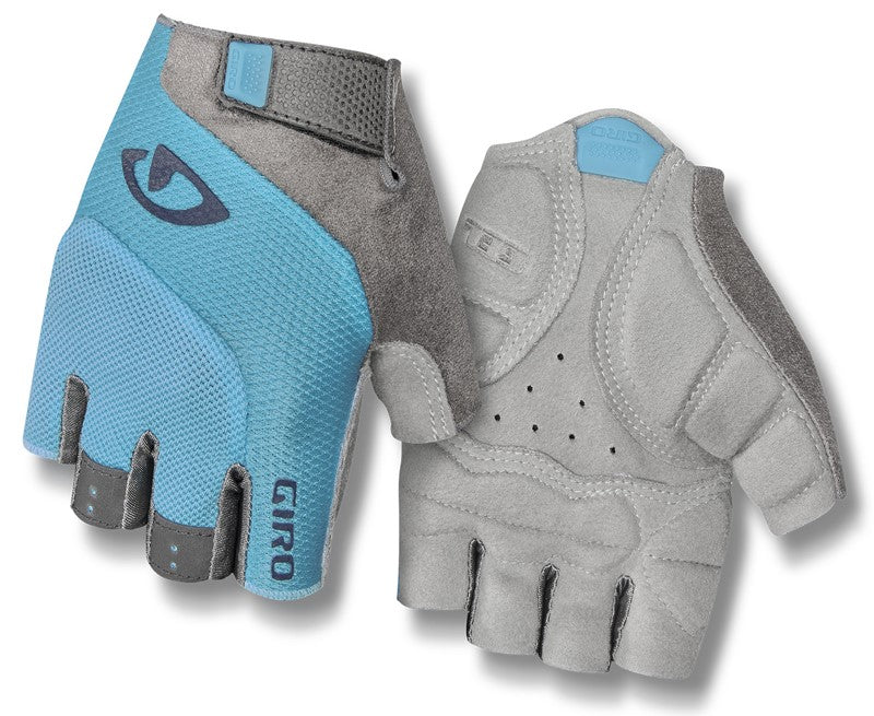 GIRO TESSA GEL Damenhandschuhe Kurzfinger-Eisberggröße. XL (Handumfang 205-210 mm / Handlänge 196-205 mm)