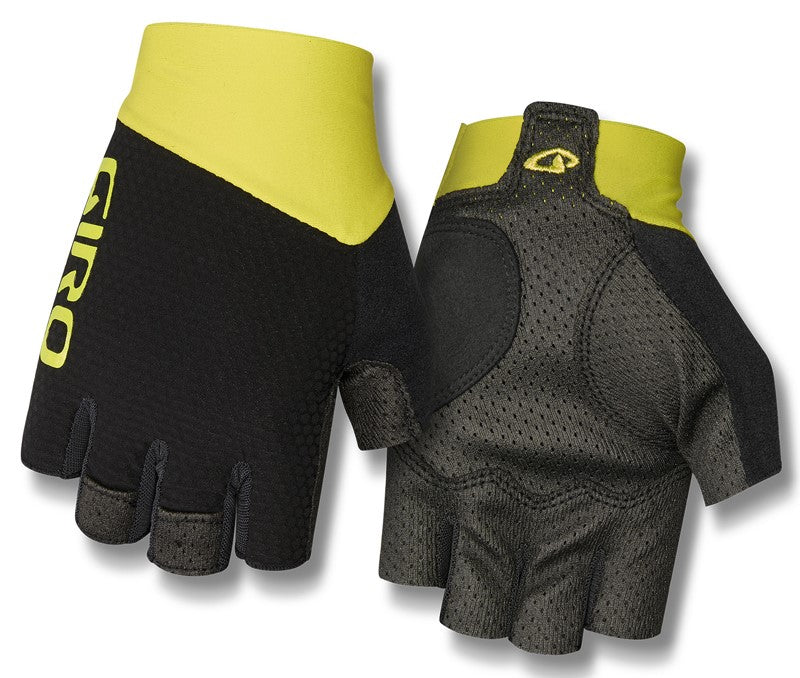 GIRO ZERO CS Herrenhandschuhe Kurzfinger zitronengrün Größe. XL (Handumfang 248-267 mm / Handflächenlänge 200-210 mm)