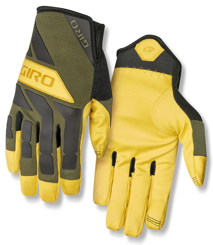 GIRO TRAIL BUILDER Herrenhandschuhe Langfinger Oliv Wildleder Größe. L (Handumfang 229-248 mm / Handlänge 189-199 mm)