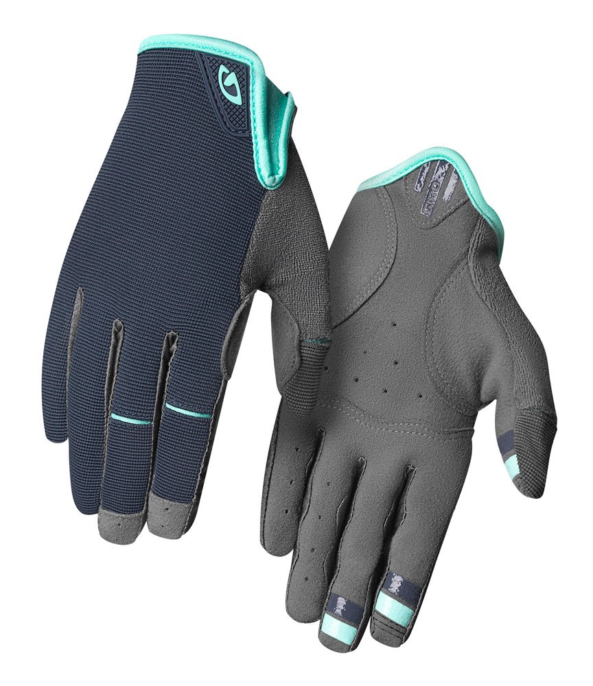 GIRO LA DND Damenhandschuhe, langfingerig, Mitternachtsblau, kühle Brise, Größe. XL (Handumfang 205-210 mm / Handlänge 196-205 mm)