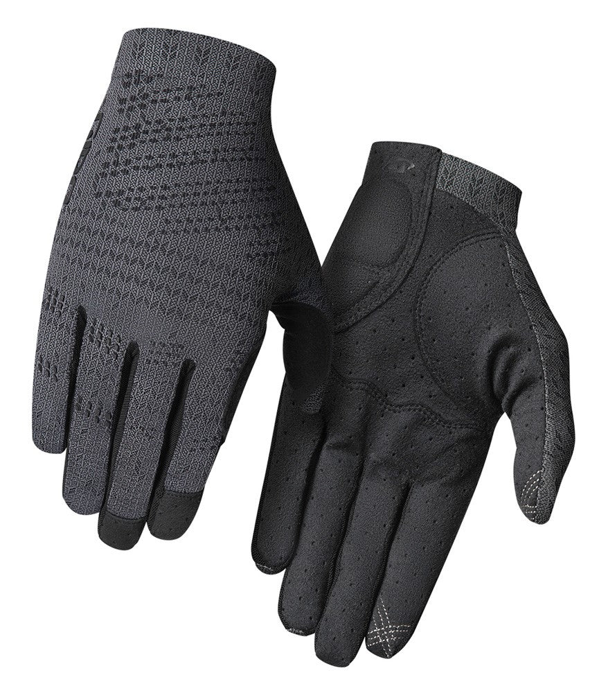 GIRO XNETIC TRAIL Herrenhandschuhe Langfinger Kohlegröße. M (Handumfang 203-229 mm / Handflächenlänge 181-188 mm)